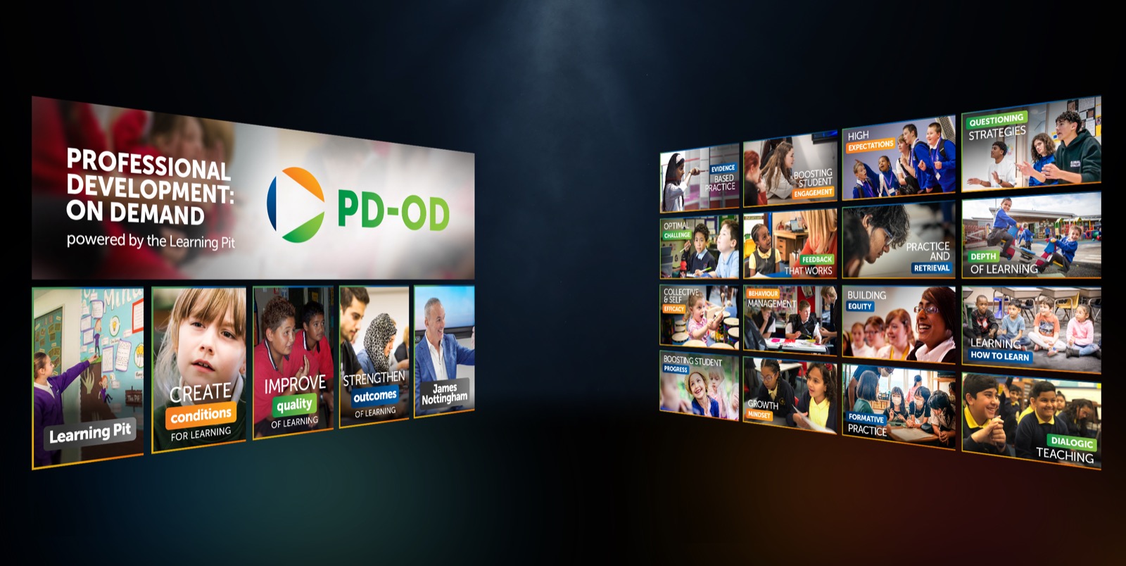 La biblioteca de videos de PD-OD